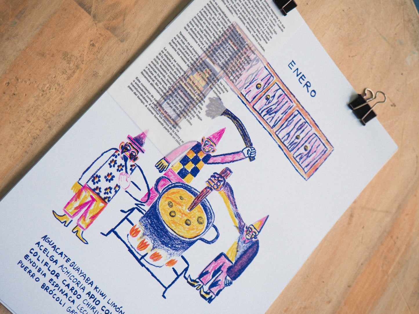 Calendario de cocina 3ª EDICIÓN LIMITADA